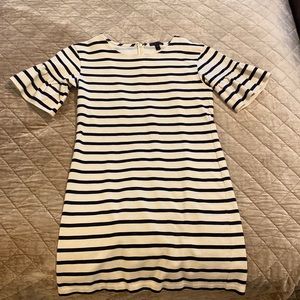 J.Crew stripped straight dress
